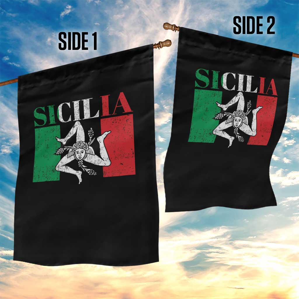 Italian Flag Garden Flag Pisa Tower Colosseum Classic Scooter Retro TS10 Print Your Wear