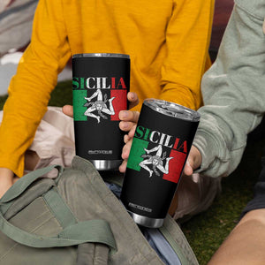 Italian Flag Tumbler Cup Pisa Tower Colosseum Classic Scooter Retro TS10 Print Your Wear