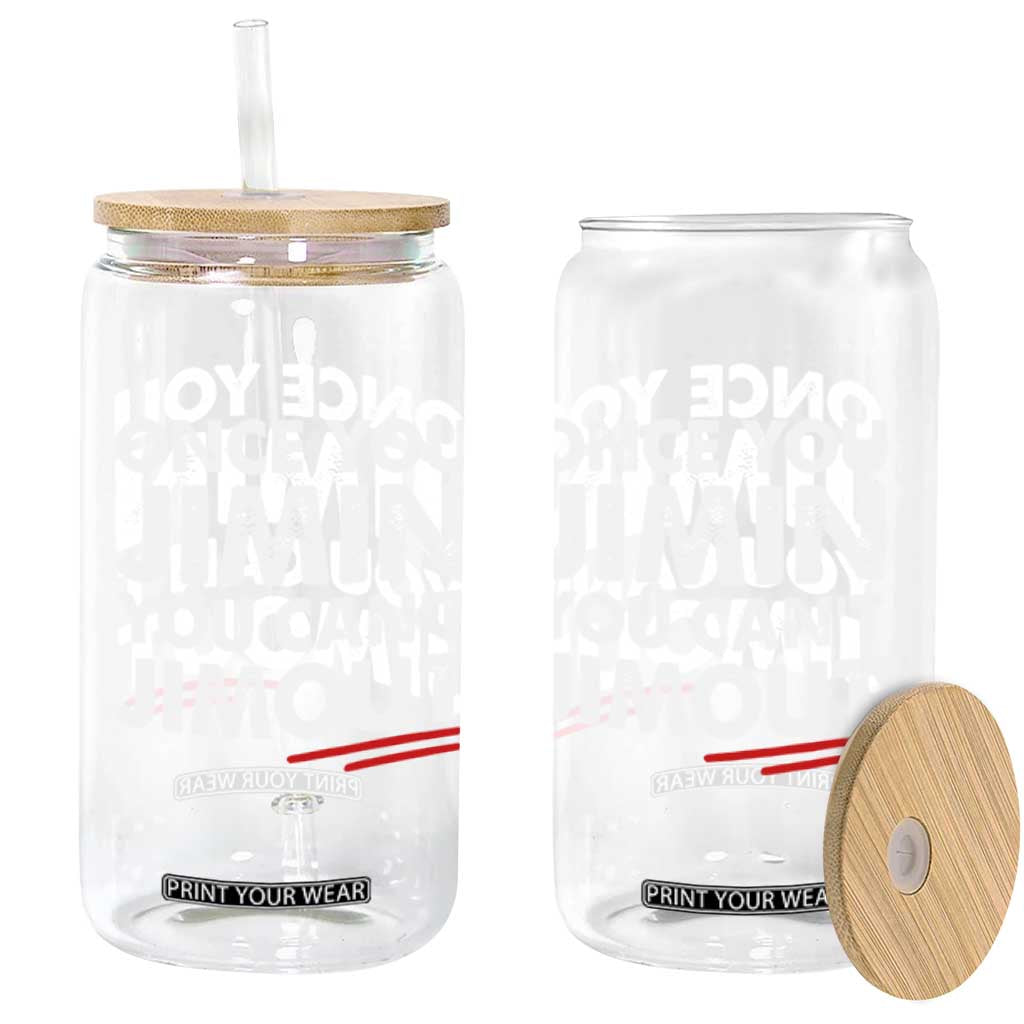 Once You Jimin You Cant Jimout Glass Can TS10 Print Your Wear
