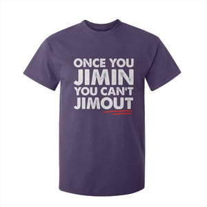 Once You Jimin You Cant Jimout T Shirt For Kid TS10 Purple Print Your Wear