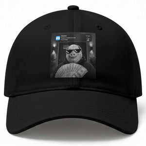 John Pork Meme Baseball Cap There Is Motion At Your Front Door Funny Brainrot TS10 Print Your Wear
