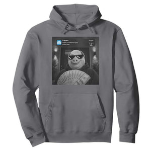 John Pork Meme Hoodie There Is Motion At Your Front Door Funny Brainrot TS10 Charcoal Print Your Wear
