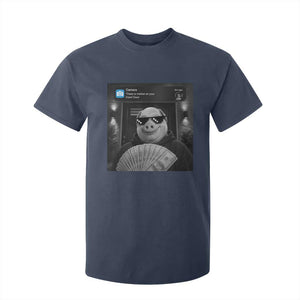 John Pork Meme T Shirt For Kid There Is Motion At Your Front Door Funny Brainrot TS10 Navy Print Your Wear