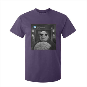 John Pork Meme T Shirt For Kid There Is Motion At Your Front Door Funny Brainrot TS10 Purple Print Your Wear