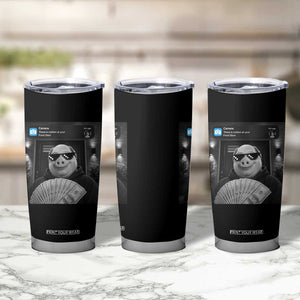John Pork Meme Tumbler Cup There Is Motion At Your Front Door Funny Brainrot TS10 Print Your Wear
