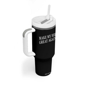 Funny Broken Hip Surgery Recovery Tumbler With Handle Make My Hip Great Again TS10 Print Your Wear