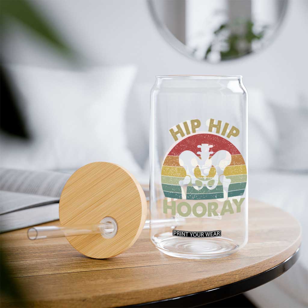 Hip Replacement Recovery Glass Can Get Well Soon Gifts After Surgery TS10 Print Your Wear