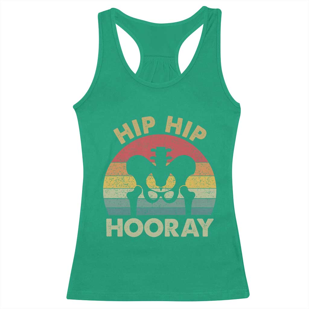 Hip Replacement Recovery Racerback Tank Top Get Well Soon Gifts After Surgery TS10 Irish Green Print Your Wear