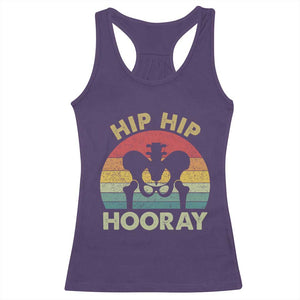 Hip Replacement Recovery Racerback Tank Top Get Well Soon Gifts After Surgery TS10 Purple Print Your Wear