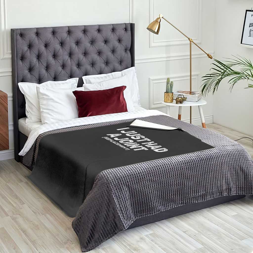 Funny After Surgery Throw Blanket I Just had a Joint Hip Shoulder Knee Replacement TS10 Print Your Wear