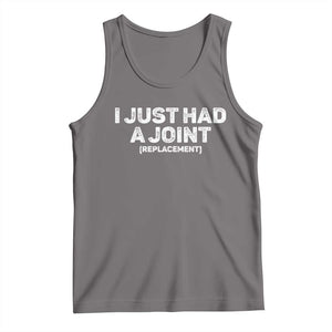 Funny After Surgery Tank Top I Just had a Joint Hip Shoulder Knee Replacement TS10 Deep Heather Print Your Wear
