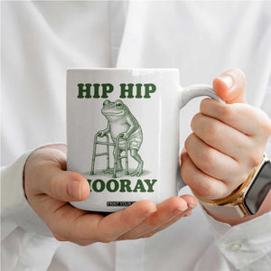 Funny Frog Hip Surgery Recovery Graphic Coffee Mug Get Well Soon Gifts TS10 Print Your Wear
