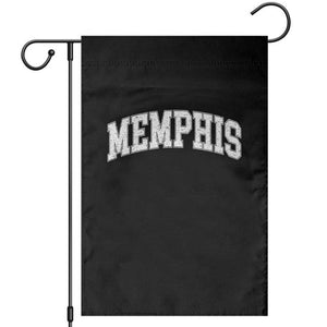 Vintage Memphis Tennessee Varsity Block Letters City Pride Garden Flag