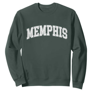 Vintage Memphis Tennessee Varsity Block Letters City Pride Sweatshirt
