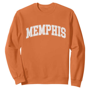 Vintage Memphis Tennessee Varsity Block Letters City Pride Sweatshirt