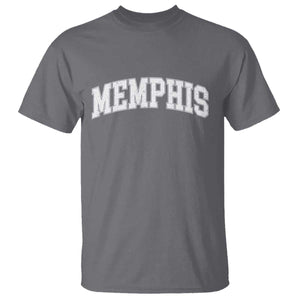 Vintage Memphis Tennessee Varsity Block Letters City Pride T Shirt