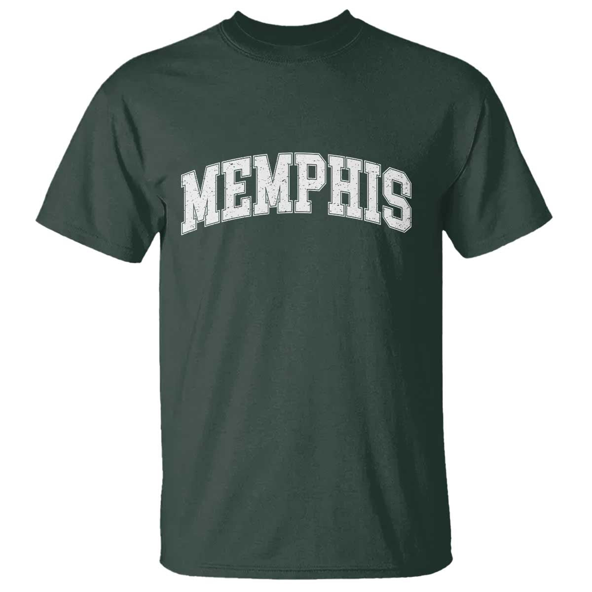 Vintage Memphis Tennessee Varsity Block Letters City Pride T Shirt