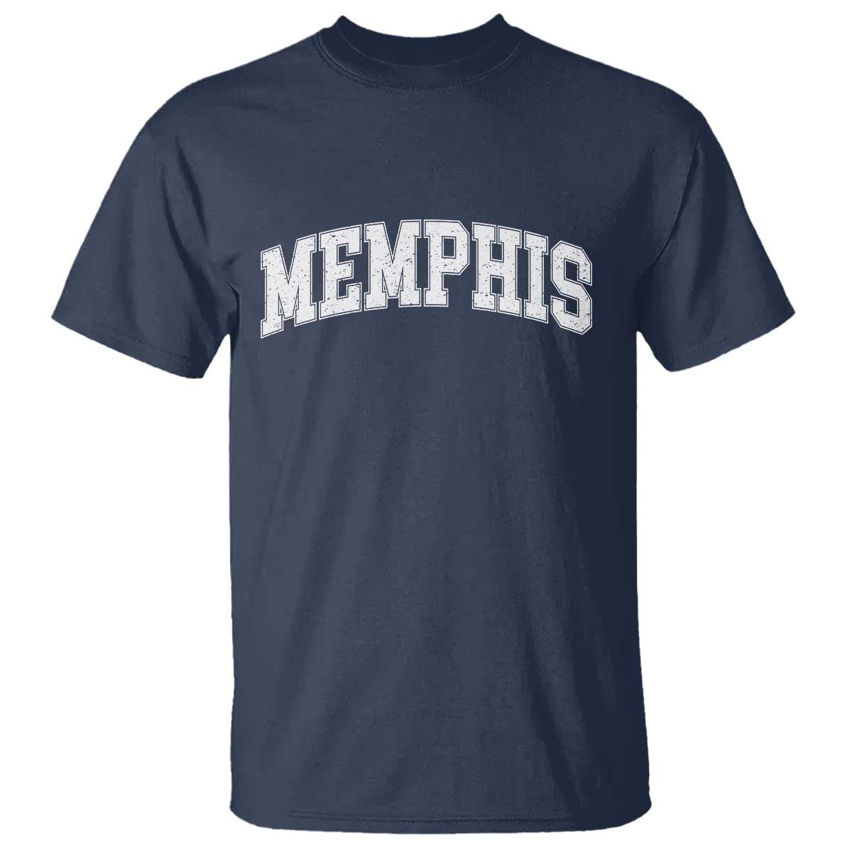 Vintage Memphis Tennessee Varsity Block Letters City Pride T Shirt