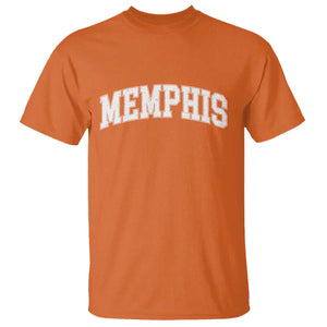 Vintage Memphis Tennessee Varsity Block Letters City Pride T Shirt