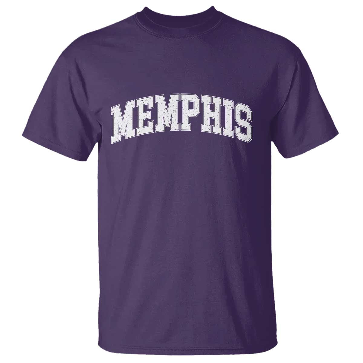 Vintage Memphis Tennessee Varsity Block Letters City Pride T Shirt
