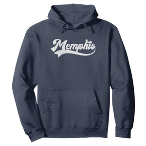 Retro Memphis Script Graphic Tennessee City Pride Hoodie