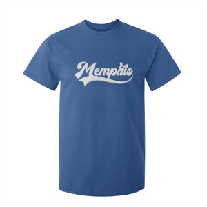 Retro Memphis Script Graphic Tennessee City Pride T Shirt For Kid