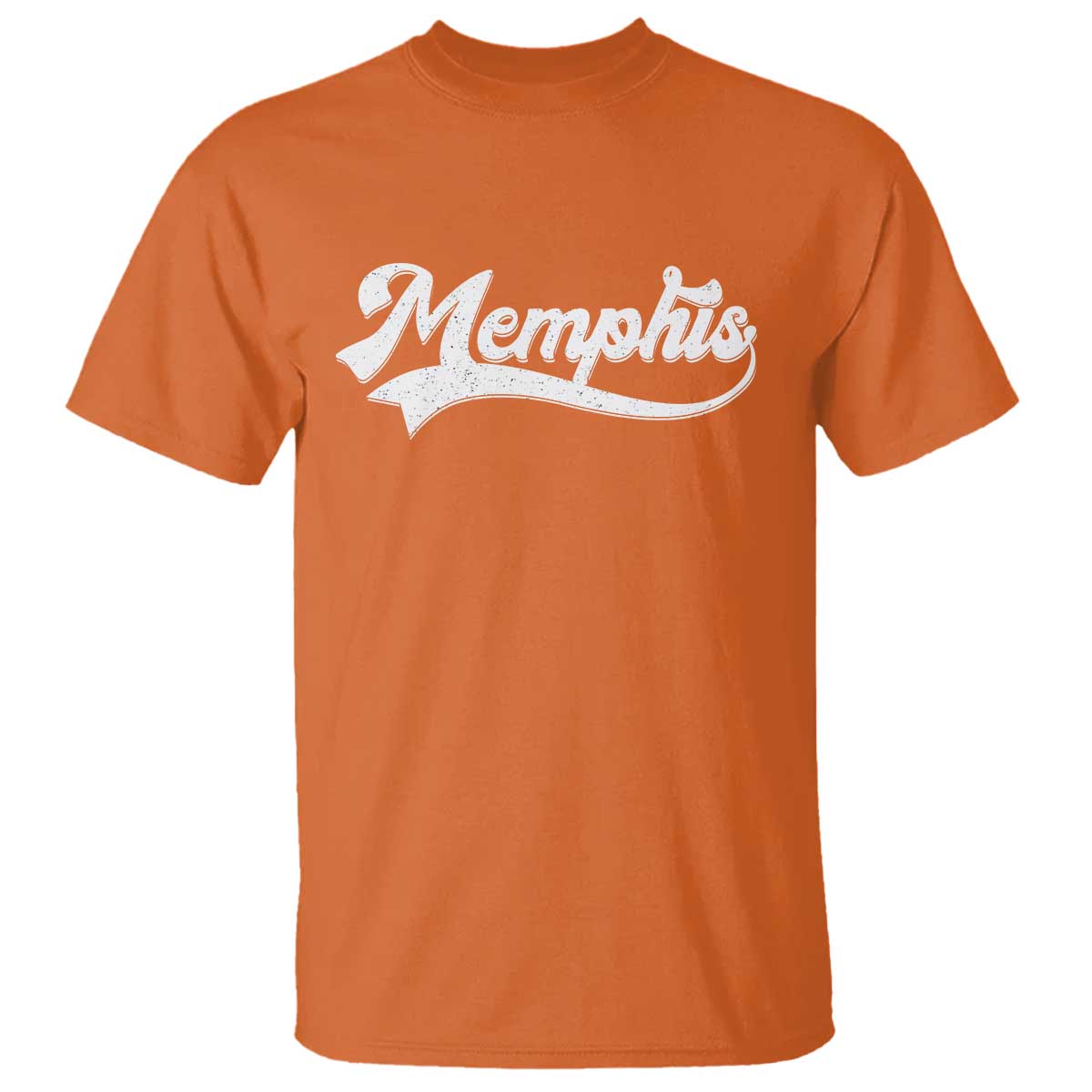 Retro Memphis Script Graphic Tennessee City Pride T Shirt