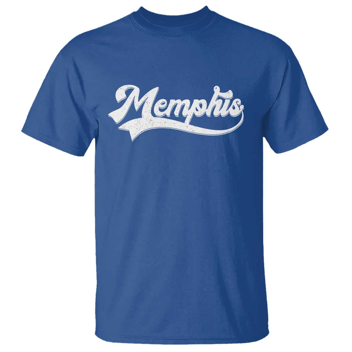 Retro Memphis Script Graphic Tennessee City Pride T Shirt