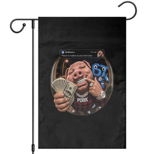 John Pork 67 Meme Funny Brainrot Garden Flag There is Motion at Your Front Door