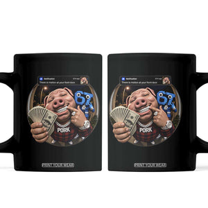 John Pork 67 Meme Funny Brainrot Coffee Mug There is Motion at Your Front Door