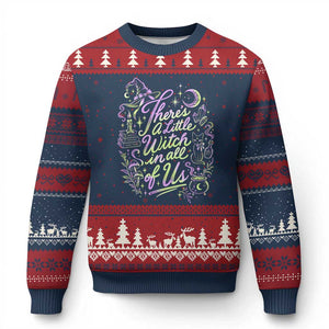 A Little Witch in All of Us Ugly Christmas Sweater