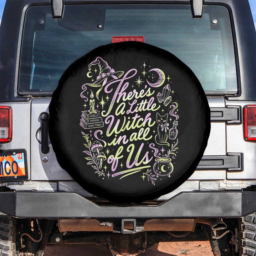 A Little Witch in All of Us Spare Tire Cover