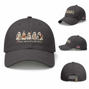 Para Normal Activities Cute Ghost Fall Season Halloween Baseball Cap