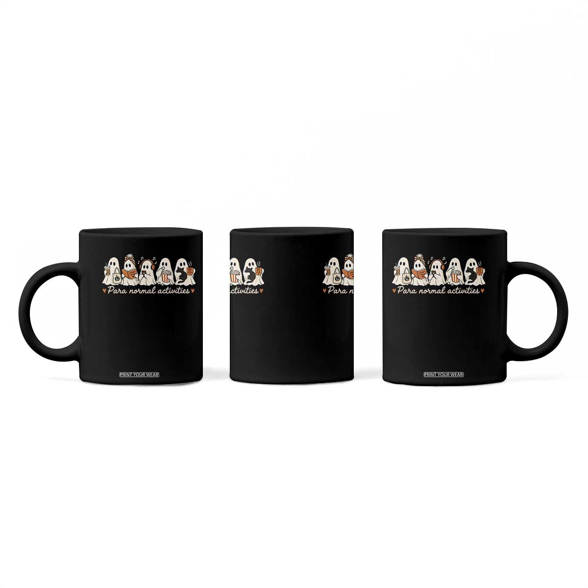 Para Normal Activities Cute Ghost Fall Season Halloween Coffee Mug