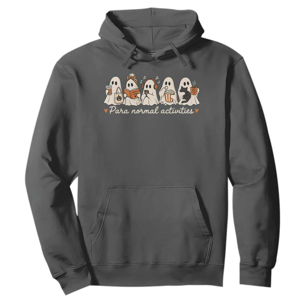 Para Normal Activities Cute Ghost Fall Season Halloween Hoodie