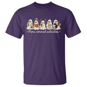 Para Normal Activities Cute Ghost Fall Season Halloween T Shirt