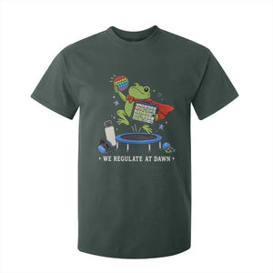 Inclusion Frog OT SPED Teacher T Shirt For Kid We Regulate At Dawn