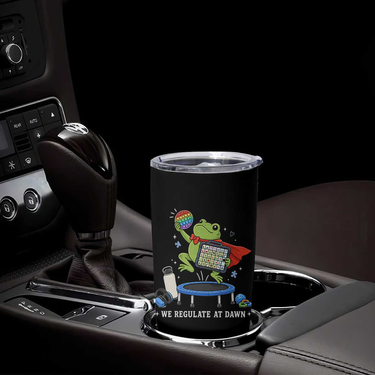Inclusion Frog OT SPED Teacher Tumbler Cup We Regulate At Dawn