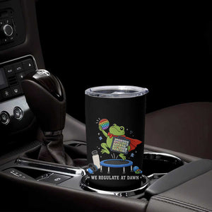 Inclusion Frog OT SPED Teacher Tumbler Cup We Regulate At Dawn