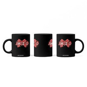 Amistad Coquette Coffee Mug I Love Amistad Preppy Bow Teacher Student