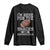 Funny Football Long Sleeve Shirt I'm Just Here For The Snacks And Commercials Halftime Show TS10 Black Print Your Wear