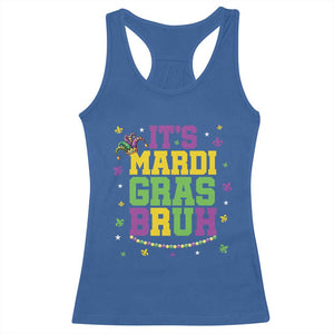 Bruh Mardi Gras Racerback Tank Top Funny Fat Tuesday Teens Boys Kids TS10 Royal Blue Print Your Wear
