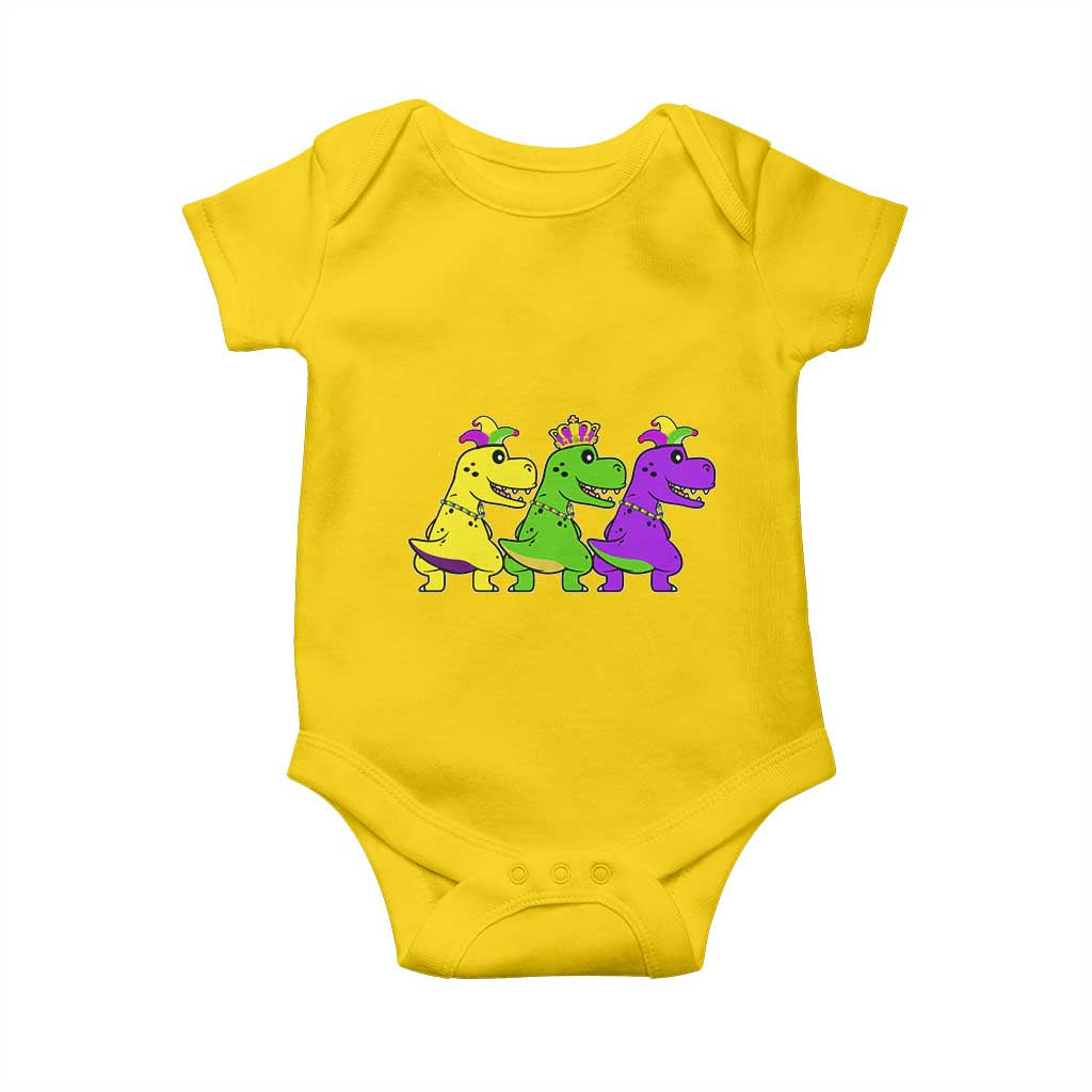 Mardi Gras Baby Onesie Kids Trex Dinos Toddler Boys TS10 Daisy Print Your Wear