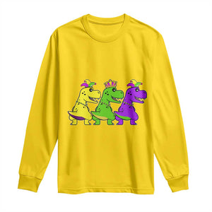 Mardi Gras Long Sleeve Shirt Kids Trex Dinos Toddler Boys TS10 Daisy Print Your Wear