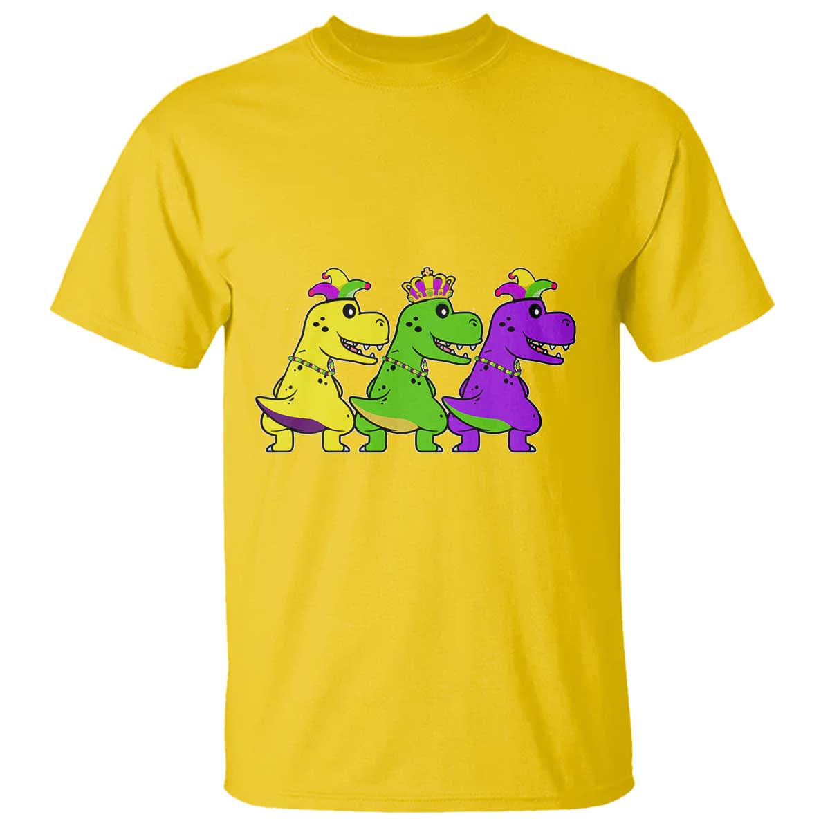 Mardi Gras T Shirt Kids Trex Dinos Toddler Boys TS10 Daisy Print Your Wear
