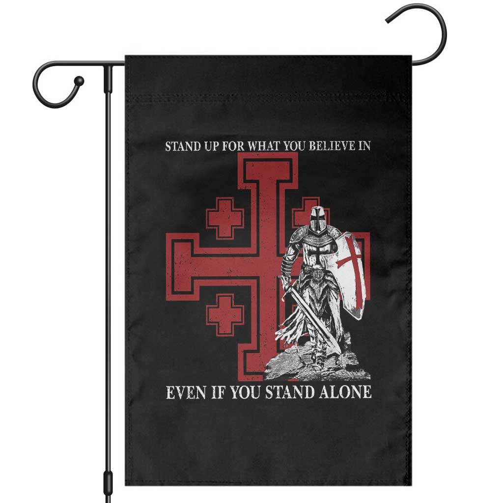 Catholic Knight Templar Crusader Cross Garden Flag Kingdom Of Jerusalem TS10 Black Print Your Wear