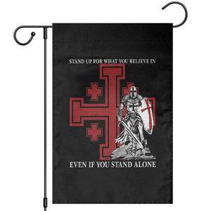 Catholic Knight Templar Crusader Cross Garden Flag Kingdom Of Jerusalem TS10 Black Print Your Wear