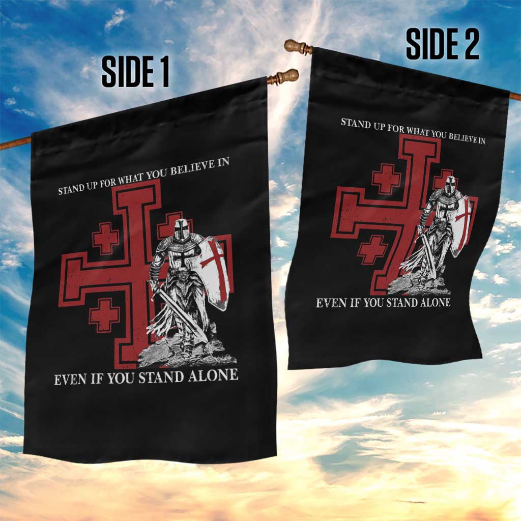 Catholic Knight Templar Crusader Cross Garden Flag Kingdom Of Jerusalem TS10 Print Your Wear