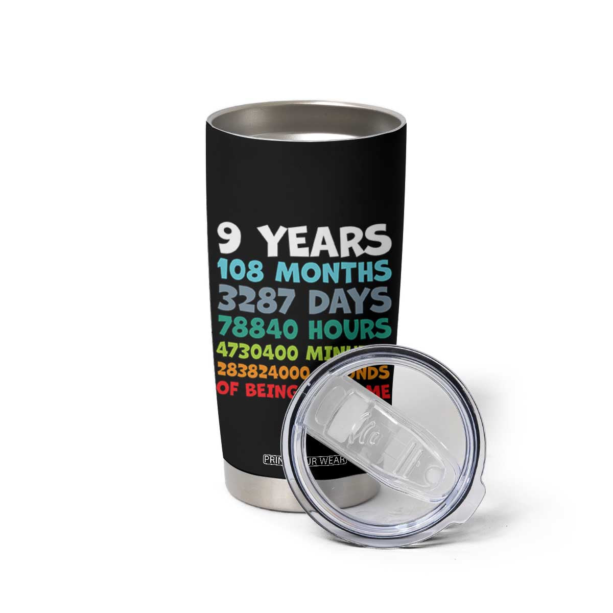 9 Year Old Bday Tumbler Cup Son Boy 9yr 9th Birthday Gifts TS10 Print Your Wear