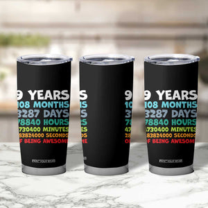 9 Year Old Bday Tumbler Cup Son Boy 9yr 9th Birthday Gifts TS10 Print Your Wear